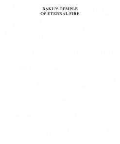 Baku Temple of Eternal Fire Its Connections to Baba Nanak and the Udasi Sadhus 1st Edition by KTS Sarao ISBN 9789354350986 9354350984